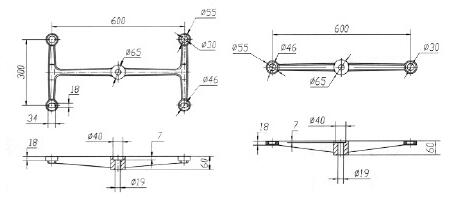 SMS3060B系列驳接爪参数